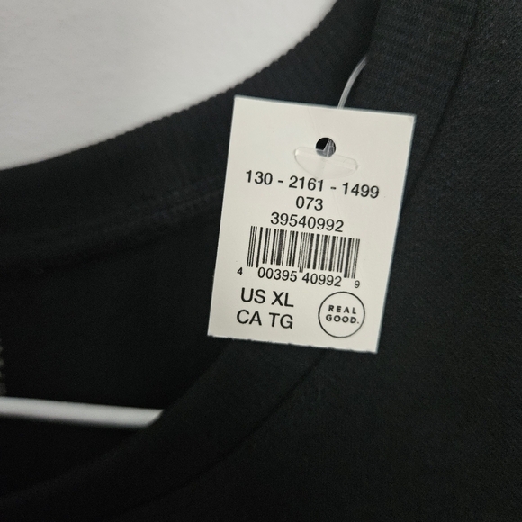 Offline by Aerie Black Sidewalk Seamless Cropped T-shirt Size XL - Picture 11 of 12